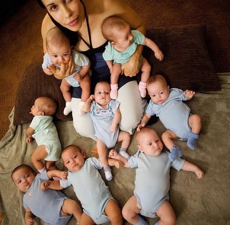 Nadya Suleman, A Mom Of Octuplets Celebrates Their 15th Birthday