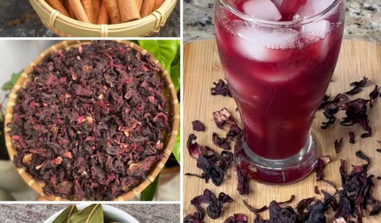 Mix Hibiscus Flowers with Bay Leaves and Cinnamon – The Perfect Nighttime Tea