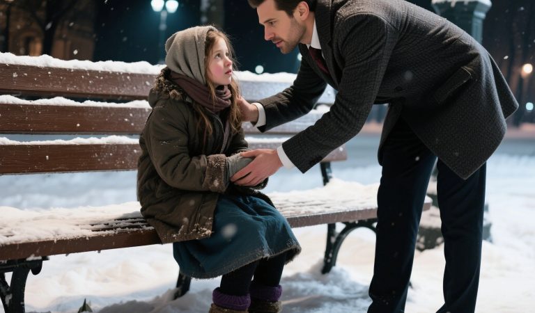 Poor girl sleeps every night on a bench. A rich man finds out the reason and can’t hold back his tears Poor girl sleeps every night on a bench. A rich man finds out the reason and can’t hold back his tears