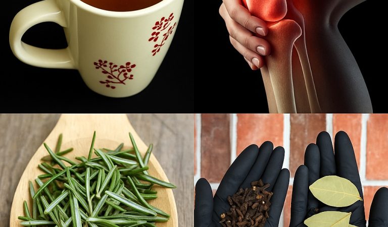 The Ultimate Joint-Soothing Tea: Rosemary, Clove & Bay Leaf Blend for Natural Relief