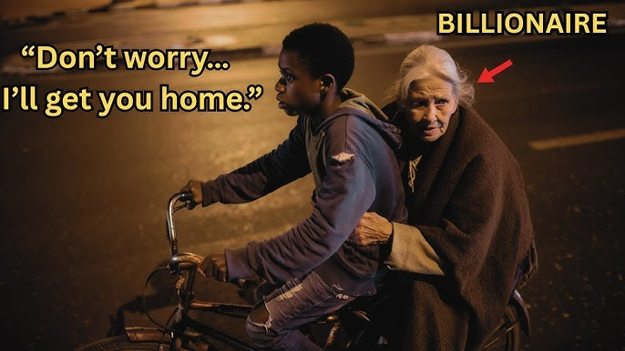 Everyone ignored the lost old woman — then a poor teen helped her