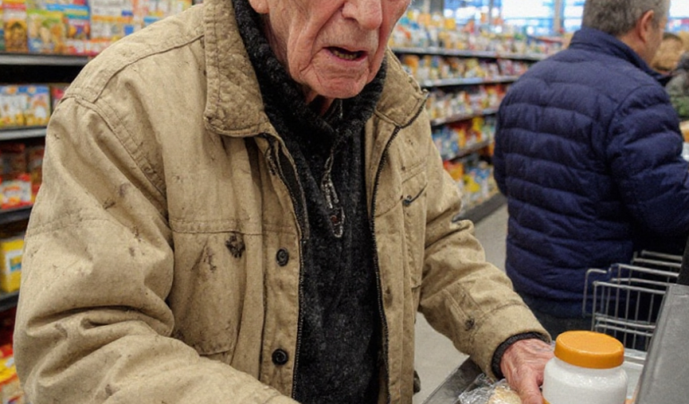 I Paid for an Old Man’s Groceries — Two Days Later His Granddaughter Appeared Saying, ‘He Wanted You to Have This’