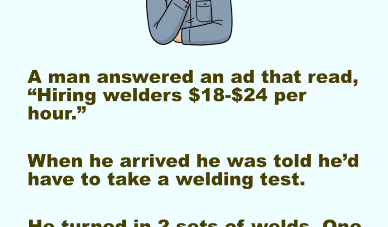 Hiring welders $18-$24 per hour.