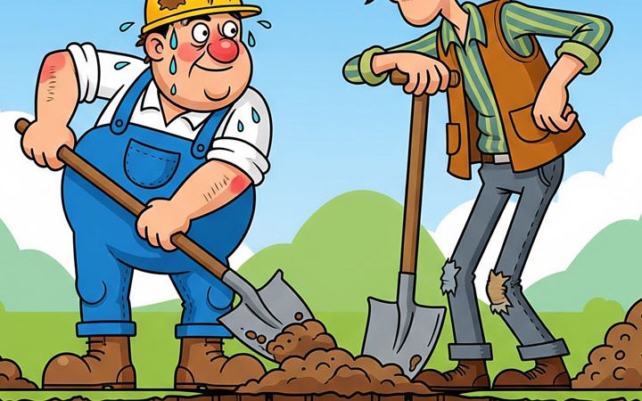 Daniel and Jack are at work