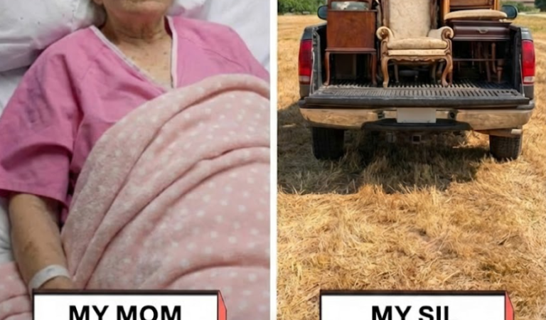 My SIL Loaded a Truck with My Mom’s Antique Furniture While She Was Unconscious — Then a Voicemail Made Her Panic