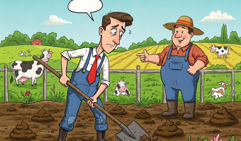 The manager of a large corporation got a heart attack