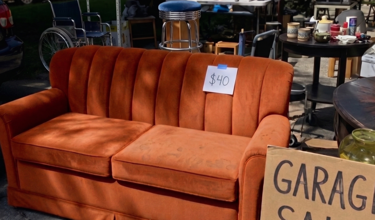 I Bought a $40 Couch at a Garage Sale — Three Nights Later, Someone Tried Breaking Into My Apartment for It