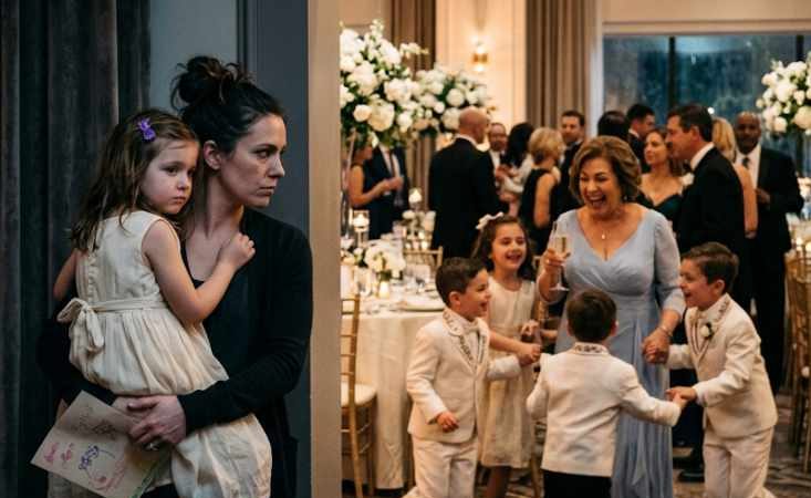 My MIL invited 22 kids to a family wedding but refused to invite my daughter, saying, “She’s not really family”