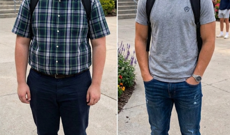My teenage son changed completely after a difficult year at school — his former classmates didn’t even recognize him, so he finally did what he’d been planning for months.