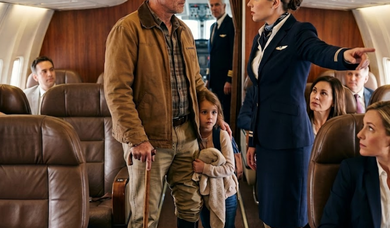 I saved for two years to buy first-class seats for my daughter and me, but the airline took our seats and gave them to a late-arriving executive